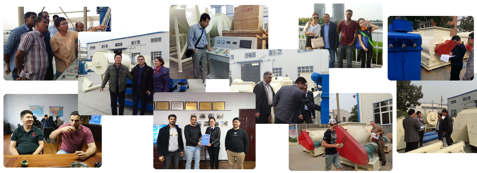 國恒機(jī)械全球客戶來廠圖